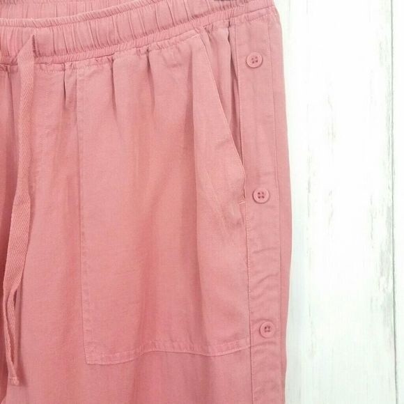 Anthropologie Cloth & Stone Chambray Joggers Size Small - Picture 4 of 8